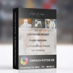 Hundefotografie Lightroom Presets