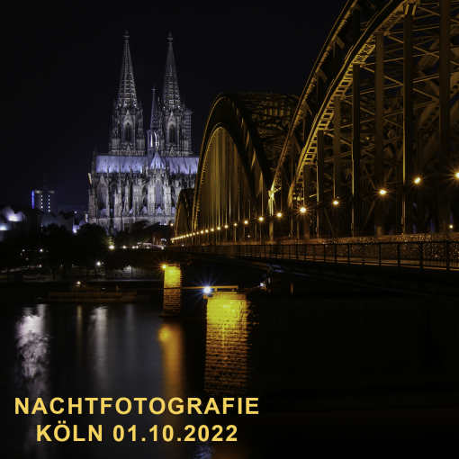Stadtfotografie Köln bei Nacht